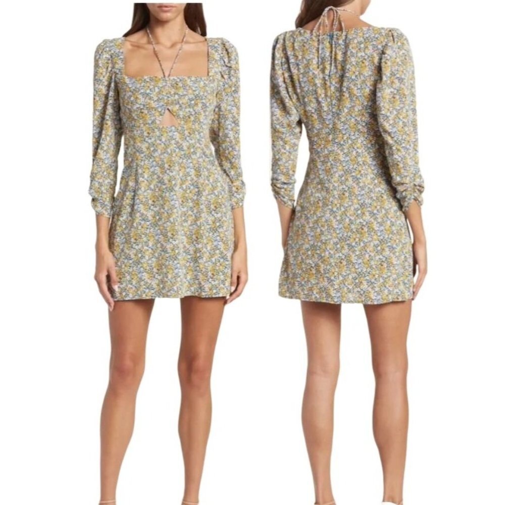 Nordstrom Floral Womens Floral Dress Size XL NWOT